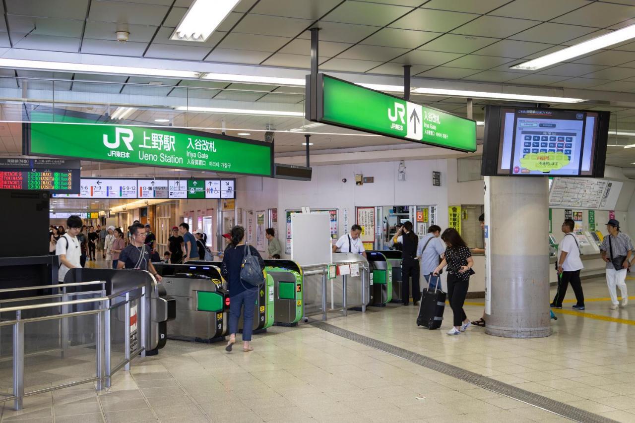 Grids Tokyo Ueno Hotel&Hostel Zewnętrze zdjęcie